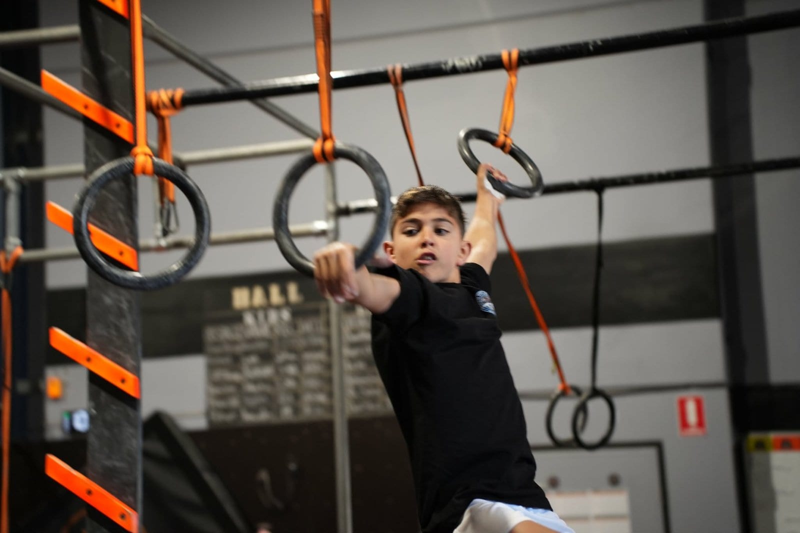 School holiday ninja session at AWF
